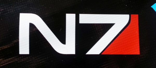 Mass Effect N7 White Logo