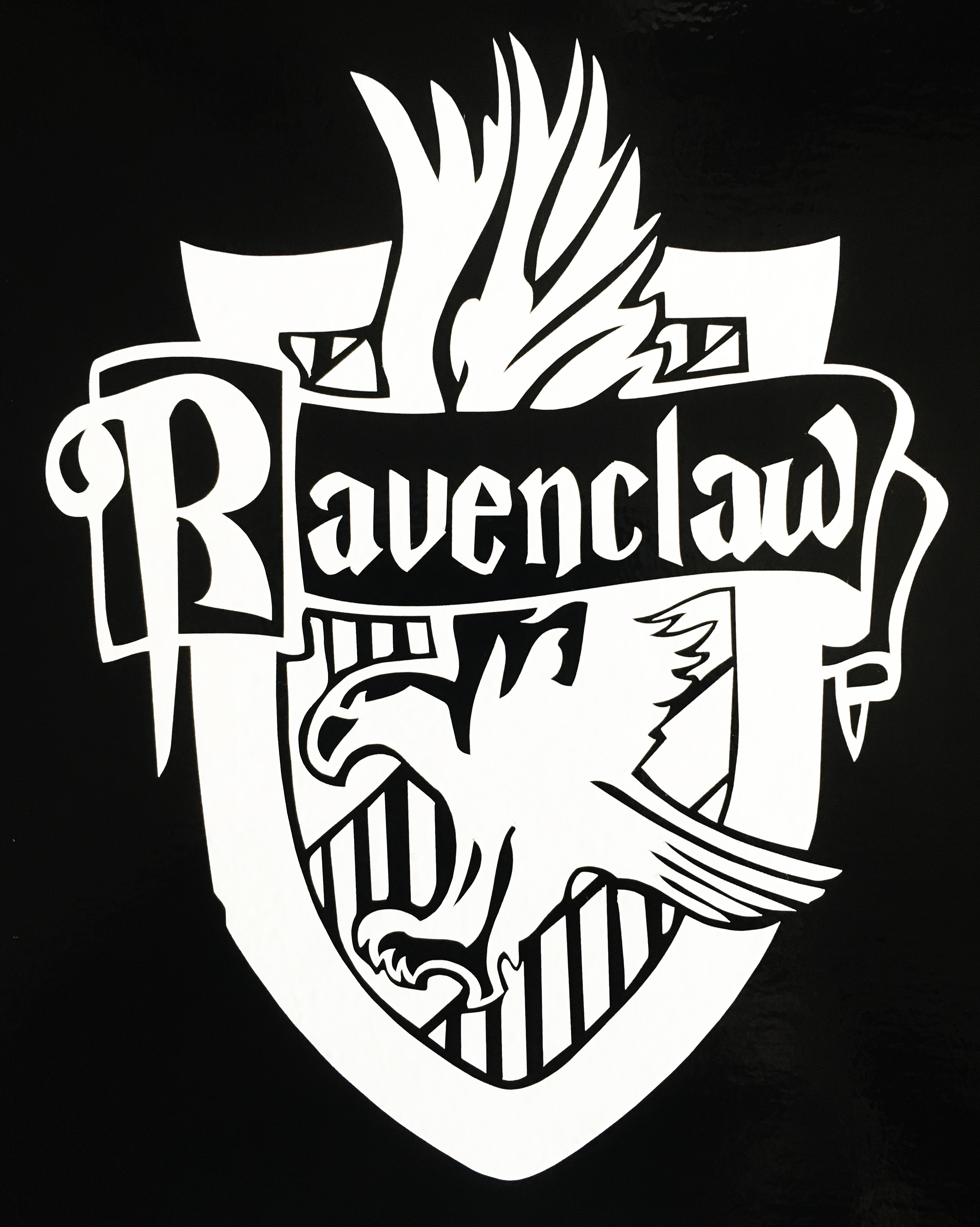 Harry Potter RAVENCLAW HOUSE Sigil - Bitchen Stickerz

