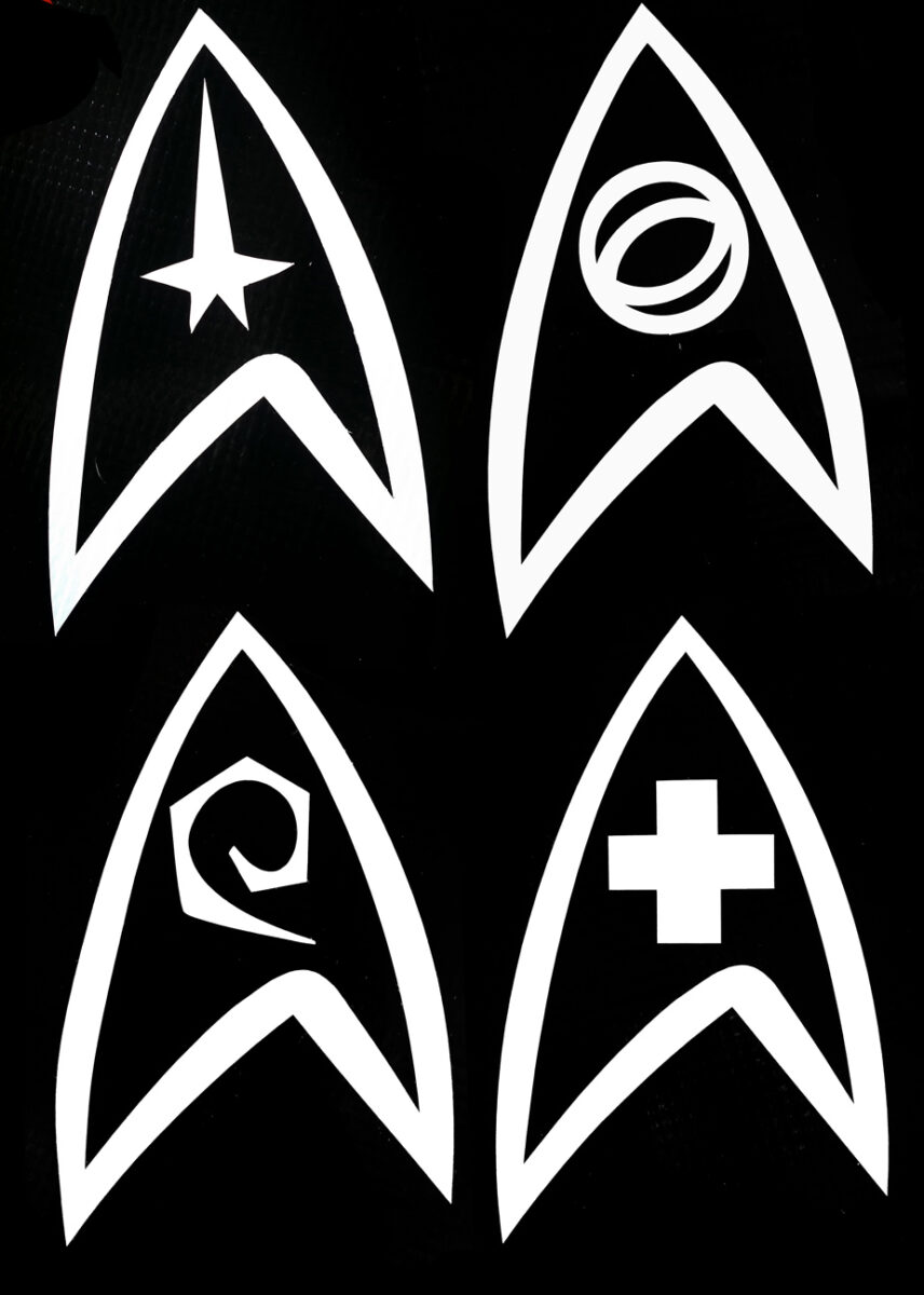 Star Trek TOS Insignia Sticker - Bitchen Stickerz