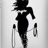 wonder woman black silhouette